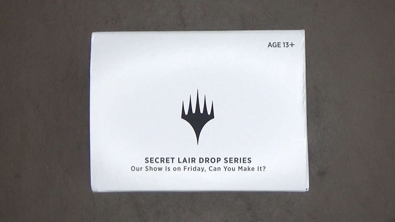 MTG TCG Secret Lair 'Our Show Is On Friday, Can You Make It?' Card