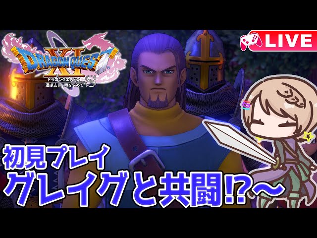 ドラクエ11】初見プレイ✨あのグレイグと共闘⁉最後の砦からスタート