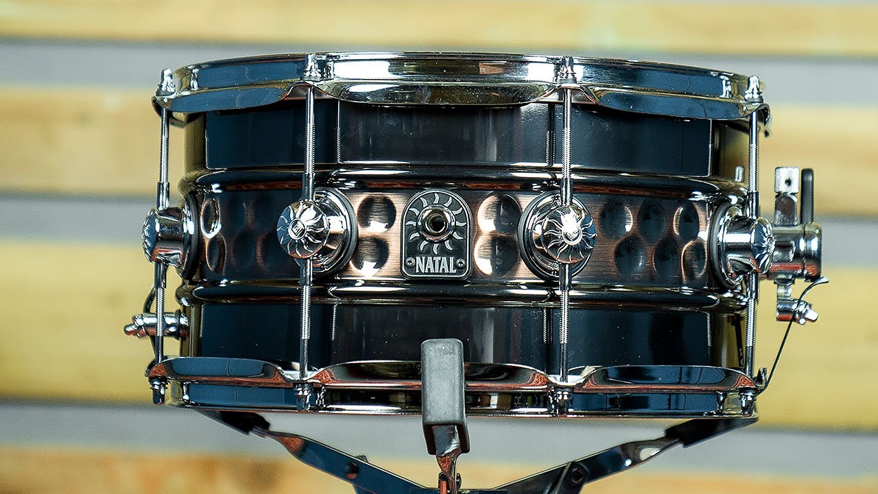 Natal Beaded Hammered Steel Snare Drum - Review