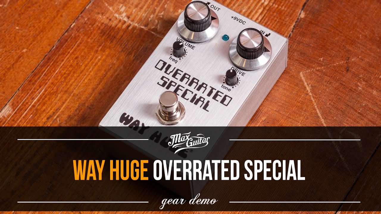 Way Huge WHE205OD Overdrive - 同社の人気オーバードライブ・ペダル