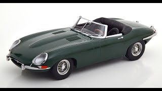 新品 KKDC180481 KK scale 1/18 ジャガー E-Type Convertible open