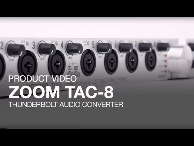 ZOOM TAC-8 Product Video - YouTube