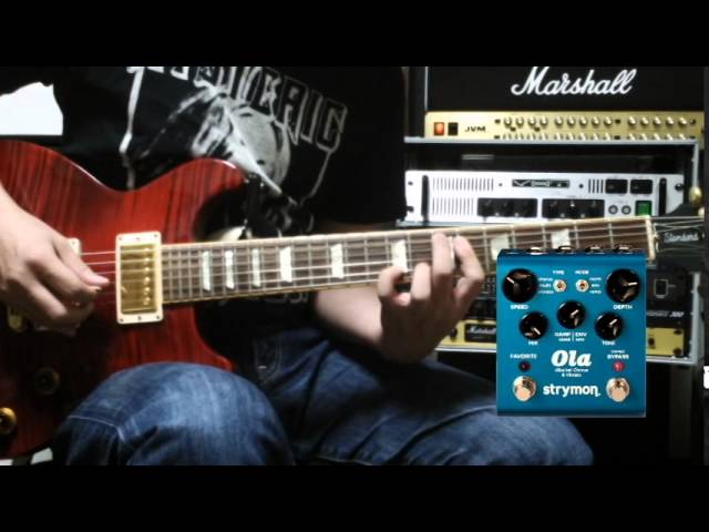 strymon：Ola Chorus ［ ワタナベ楽器店 ］ - YouTube