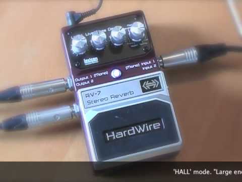 HardWire: RV-7 Stereo Reverb (with CM-2) in Stereo - YouTube