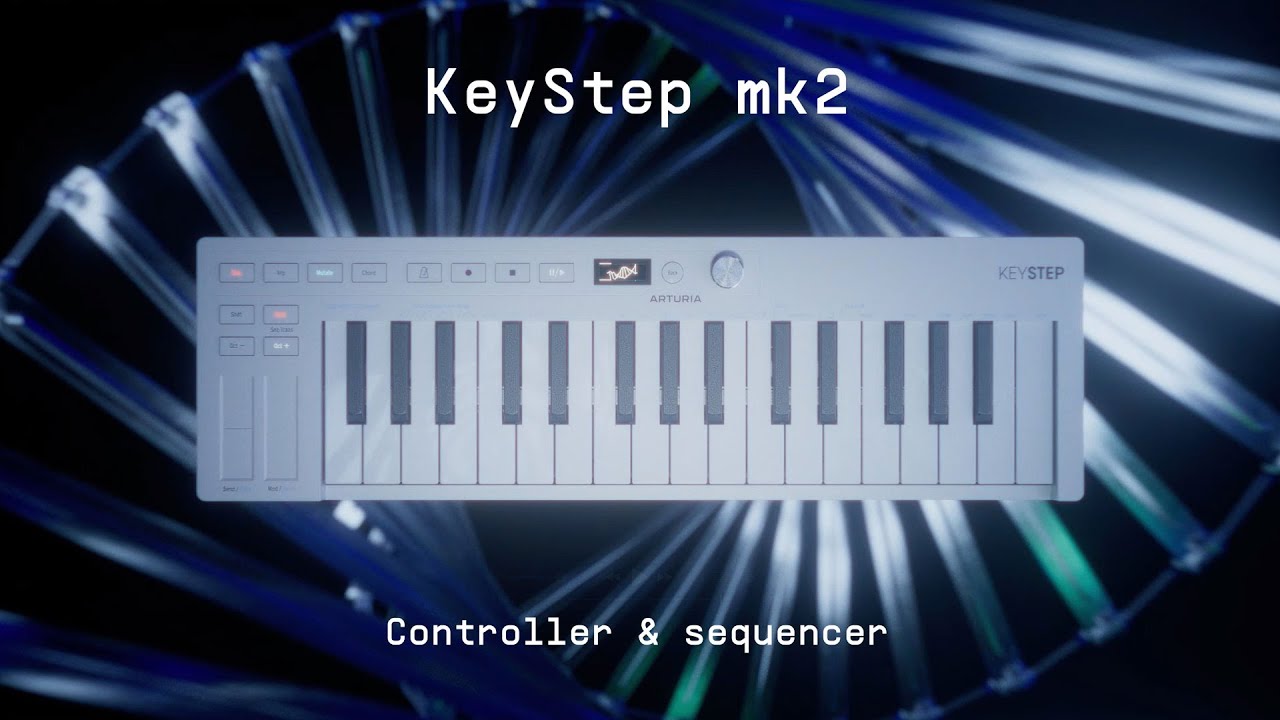 Arturia KeyStep mk2 | CV/Gate、MIDI DIN、USB-C対応のMIDI