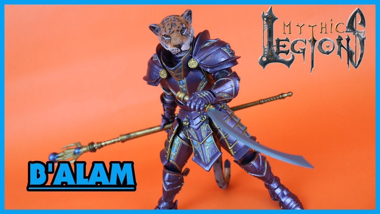 Mythic Legions Advent of Decay B'ALAM Action Figure Toy Review