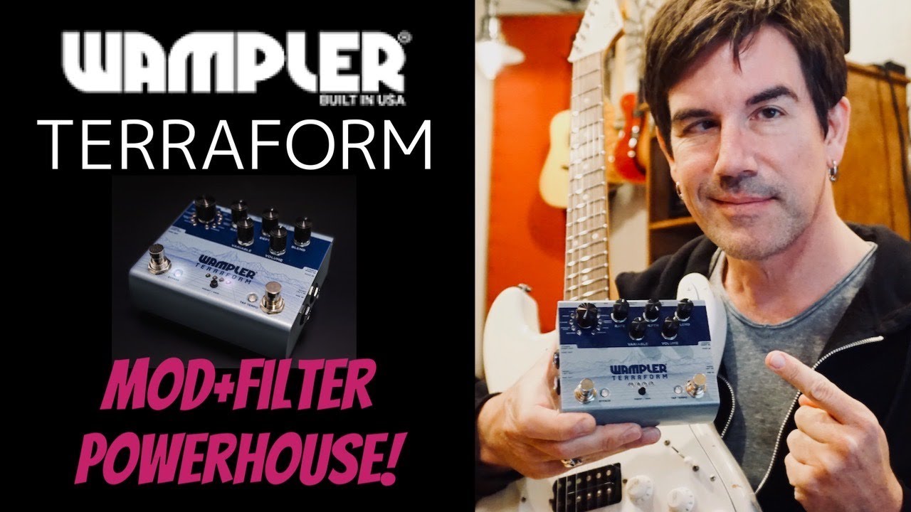 Wampler Pedals TERRAFORM - 11個のモジュレーションエフェクトを搭載