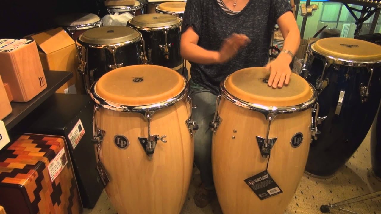 池部楽器店】LP/クラシック・モデル・コンガセット - YouTube