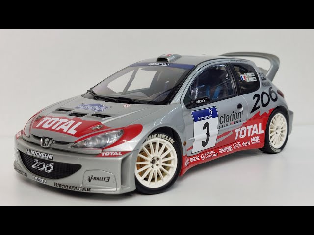 WRC LEGENDS Peugeot 206 WRC Rally France TDC 2002 G.PANIZZI/H