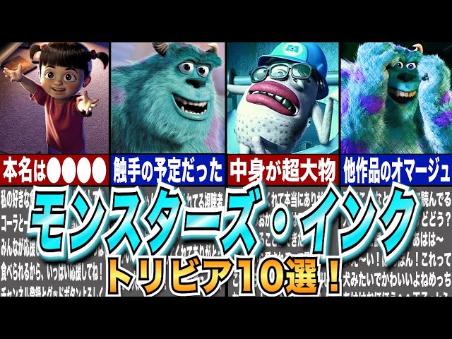 A thorough explanation of Monsters, Inc. trivia! [Disney's Easy-to