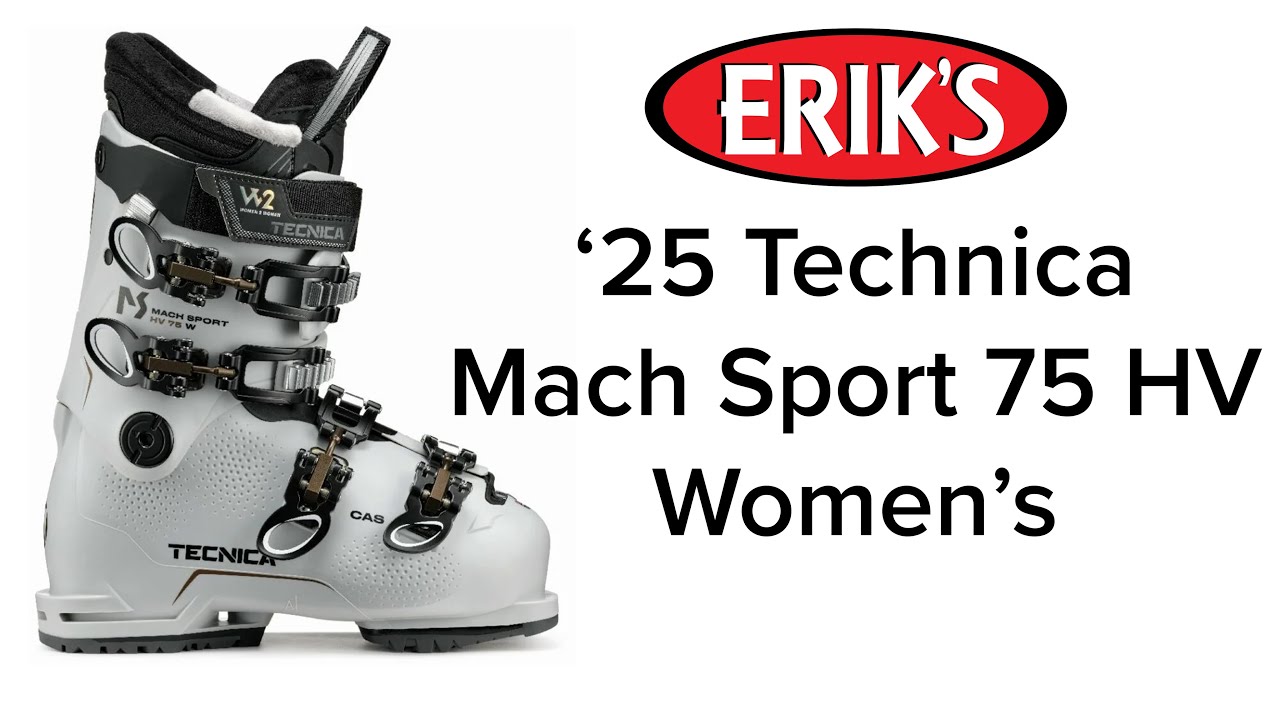 2025 Tecnica Mach Sport HV 75 Women's Ski Boots - YouTube