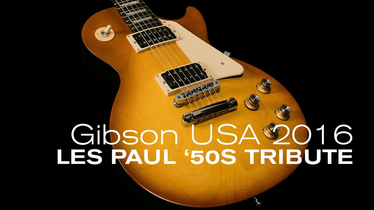 Gibson 2016 Les Paul '50s Tribute Overview • Wildwood Guitars