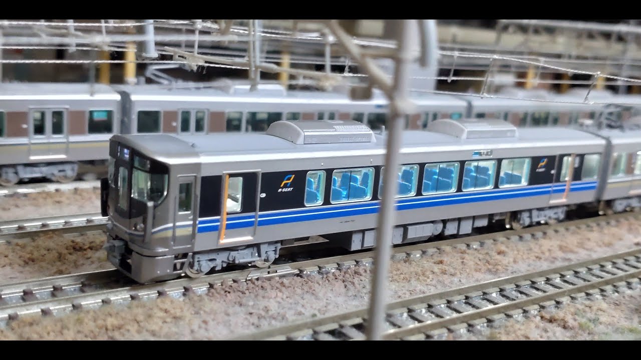 JR西日本 「新快速 Aシート」 225系100番台 鉄道模型(N scale model