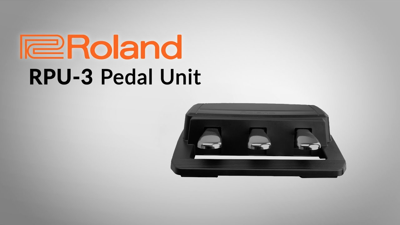 Roland RPU-3 Pedal Unit - YouTube
