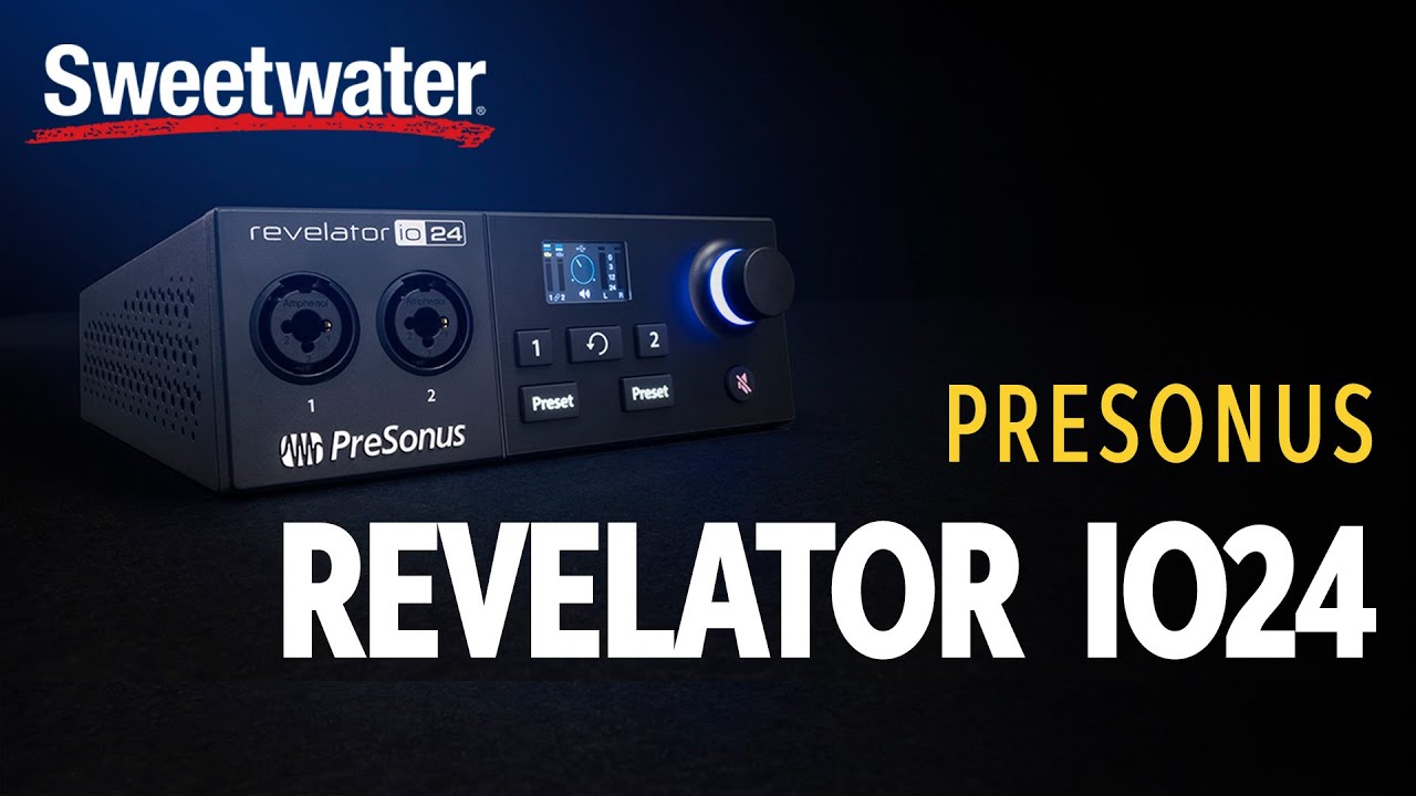 PreSonus Revelator io24 - YouTube