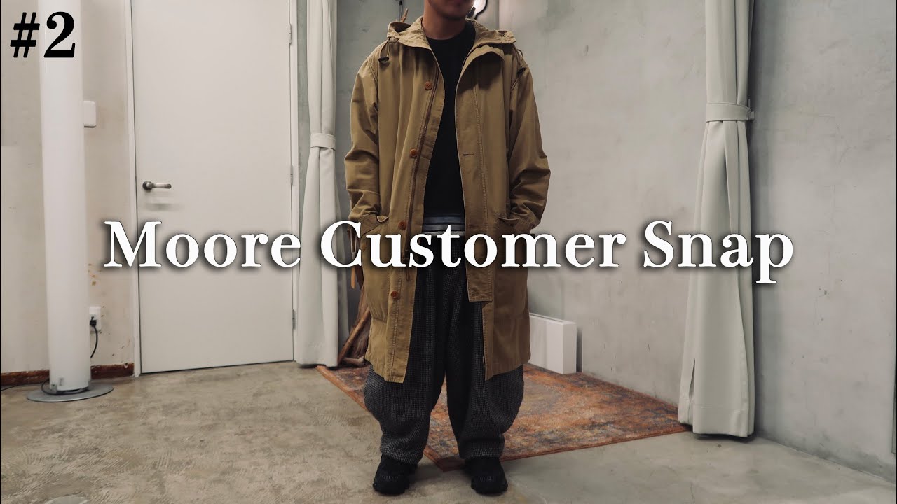 COMME des GARCONSと古着のスタイリングの組み方が秀逸すぎる男性に