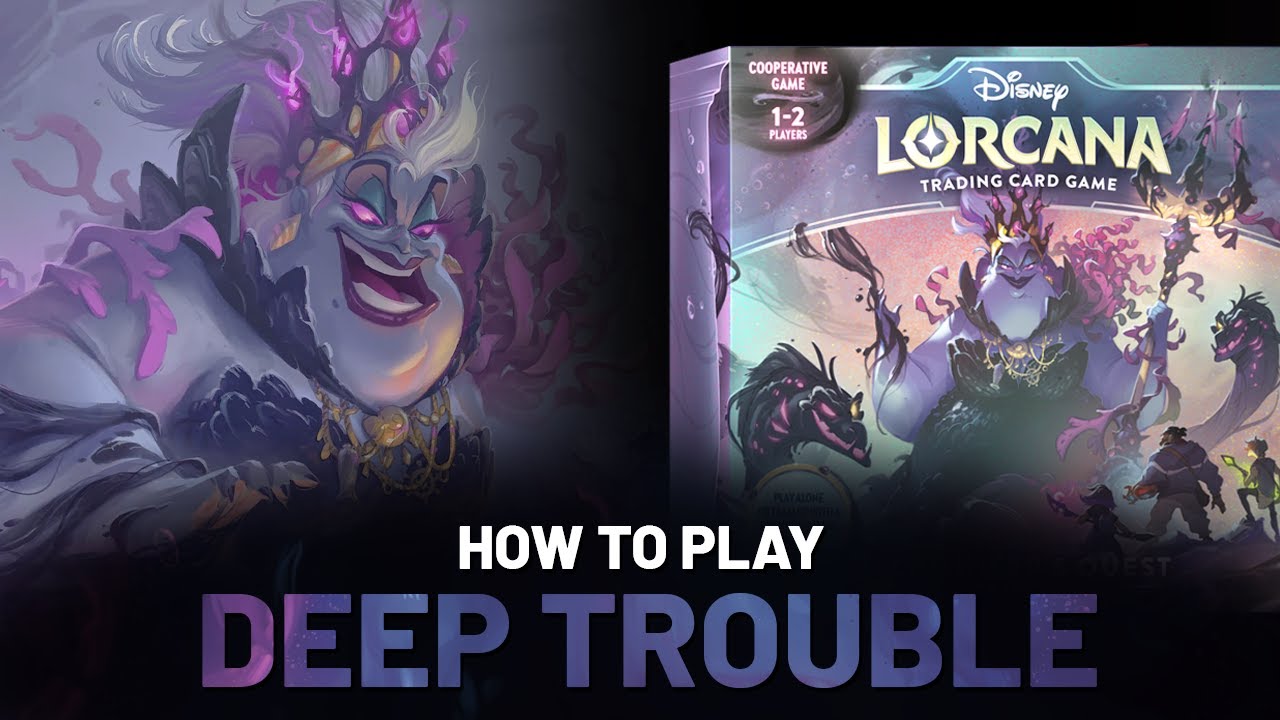 HOW TO PLAY Illumineer's Quest Deep Trouble | Disney Lorcana