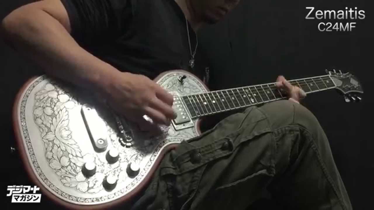 Zemaitis / C24MF【デジマート製品レビュー】 - YouTube