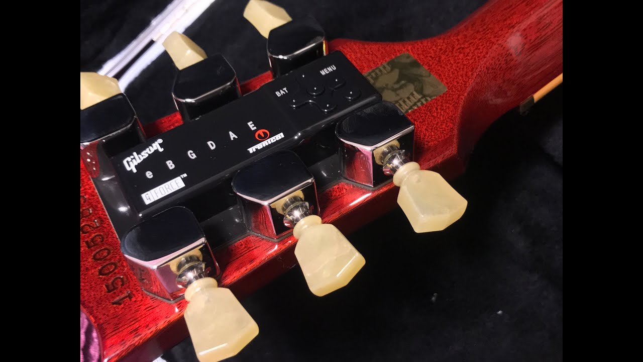 Gibson LesPaul Traditional 2015 G-Force AUTOTUNE!! ギブソンレス