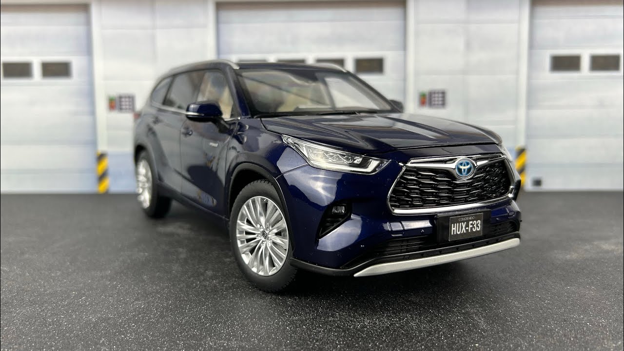 1:18 Diecast Toyota Highlander - Chinese Dealer Promo - YouTube