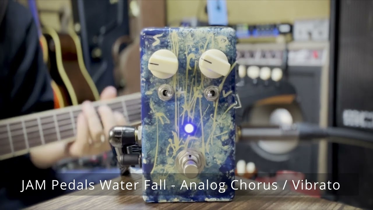 CE-1 Series JAM Pedals Water Fall - Analog Chorus / Vibrato - DEMO