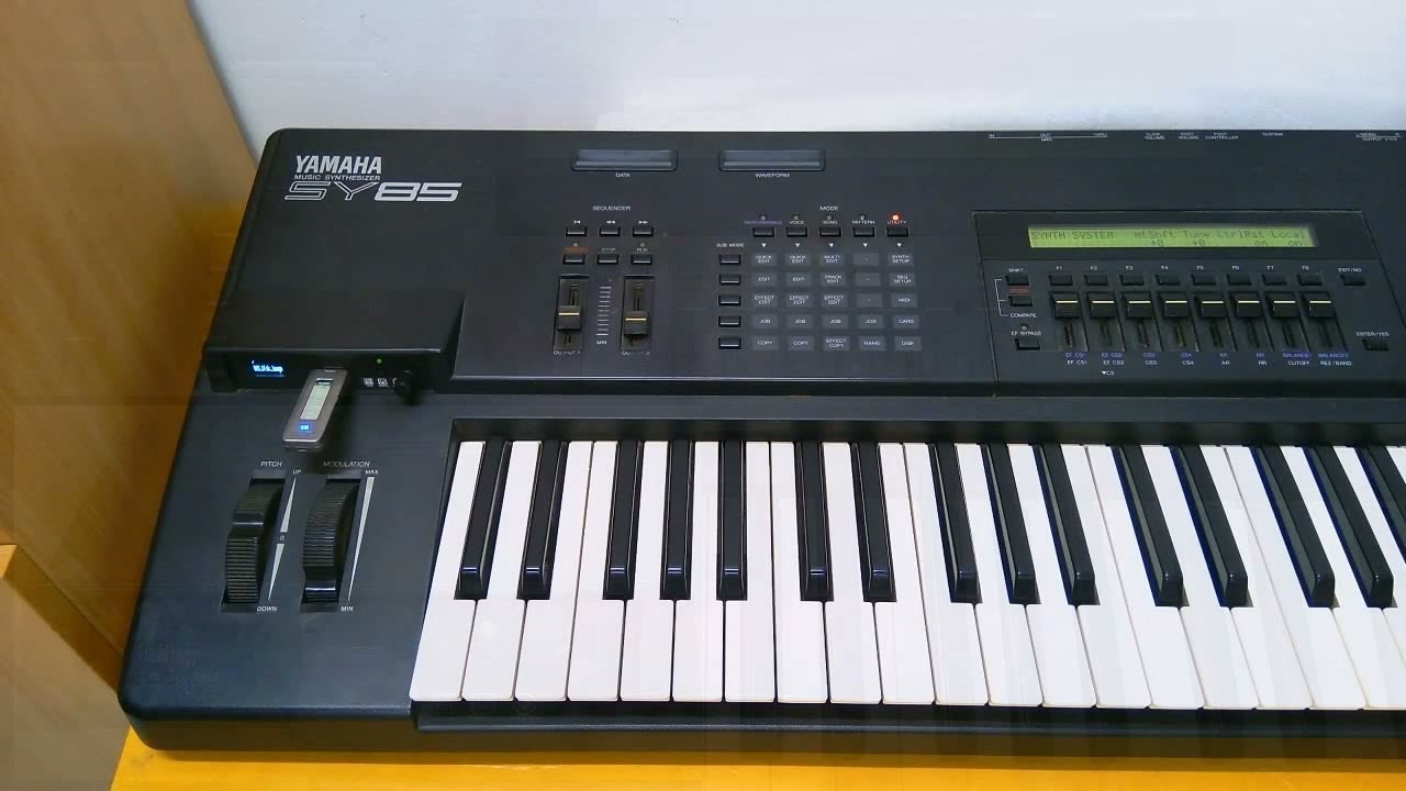 YAMAHA SY85 FULL UPGRADE - YouTube