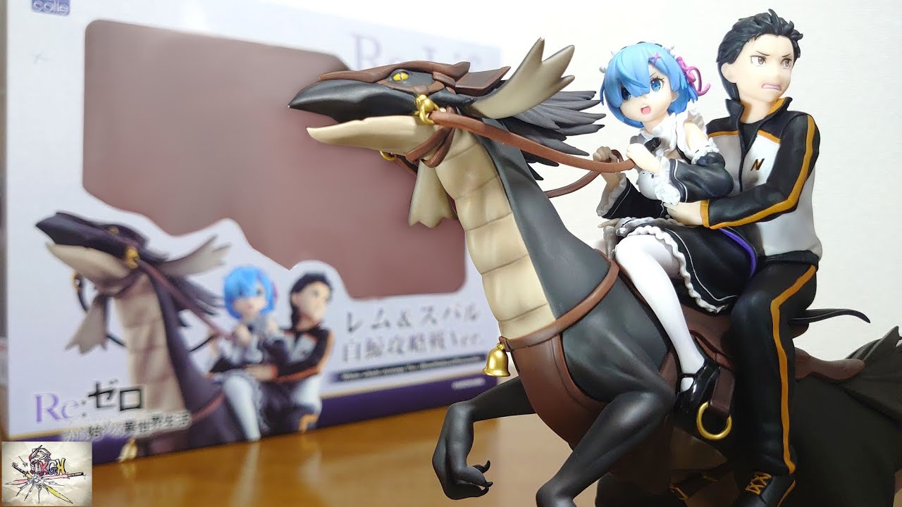 Approximately 30cm in length! Rem & Subaru in a set! Recreate the