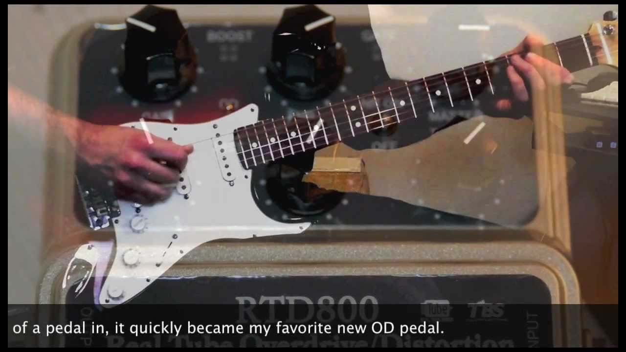 Maxon RTD800 Part I (Overdrive) - YouTube