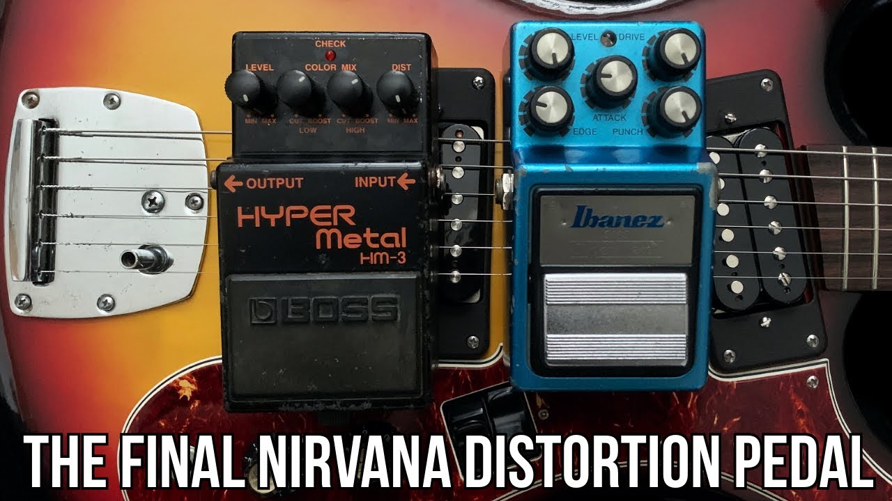 Kurt Cobain's Final Distortion Pedal: Boss HM3 or Ibanez SM9