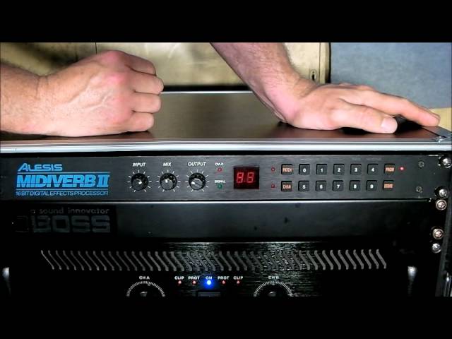 Alesis Midiverb 2 Demo - YouTube