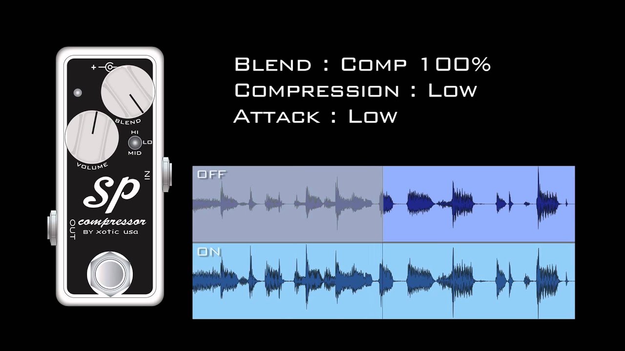 Xotic Effects SP Compressor - Macdaddy Music