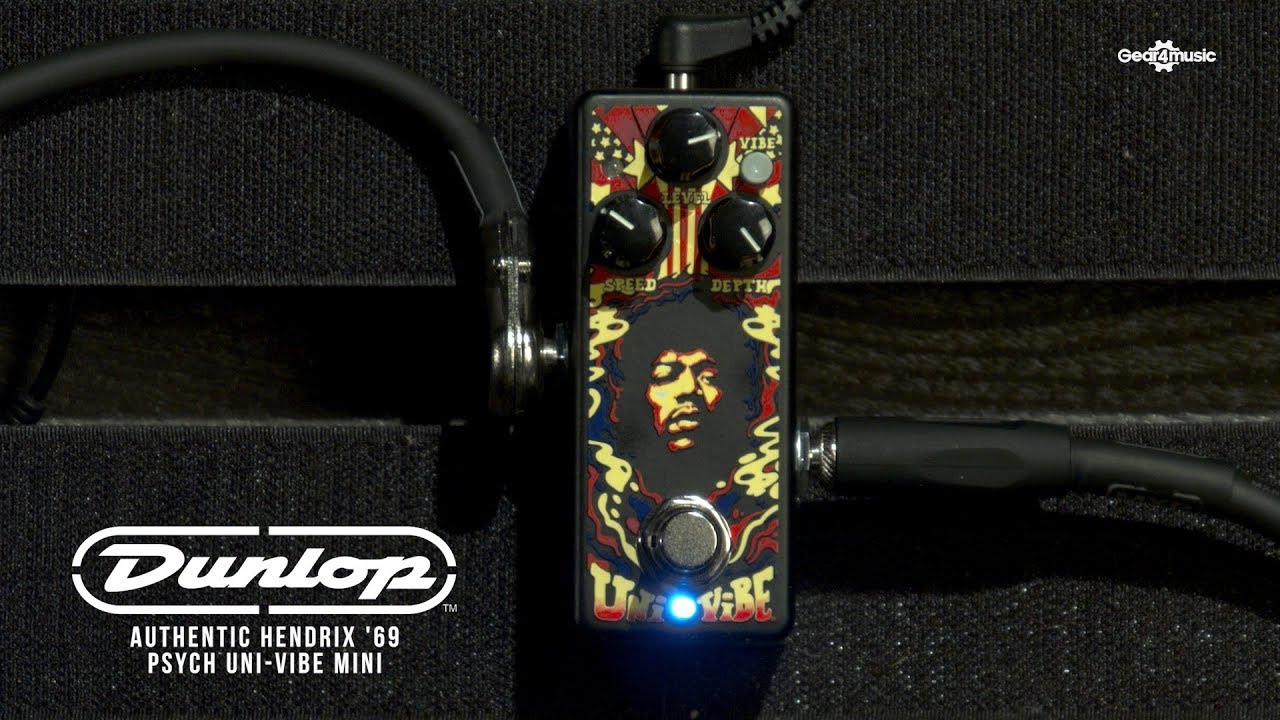 Dunlop Authentic Hendrix '69 Psych Uni-Vibe Mini | Gear4music demo