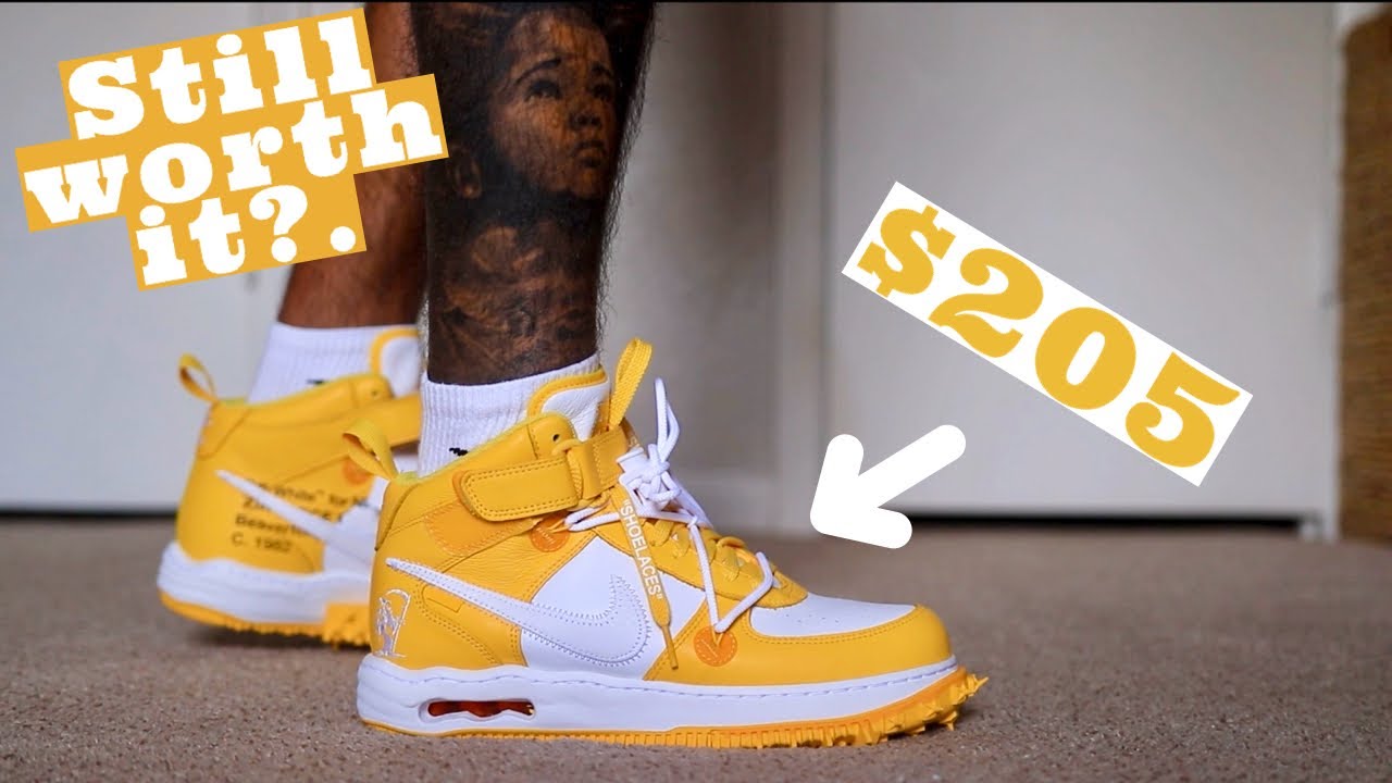 Off White STILL a thing? | Nike X Off-White Air Force 1 Mid