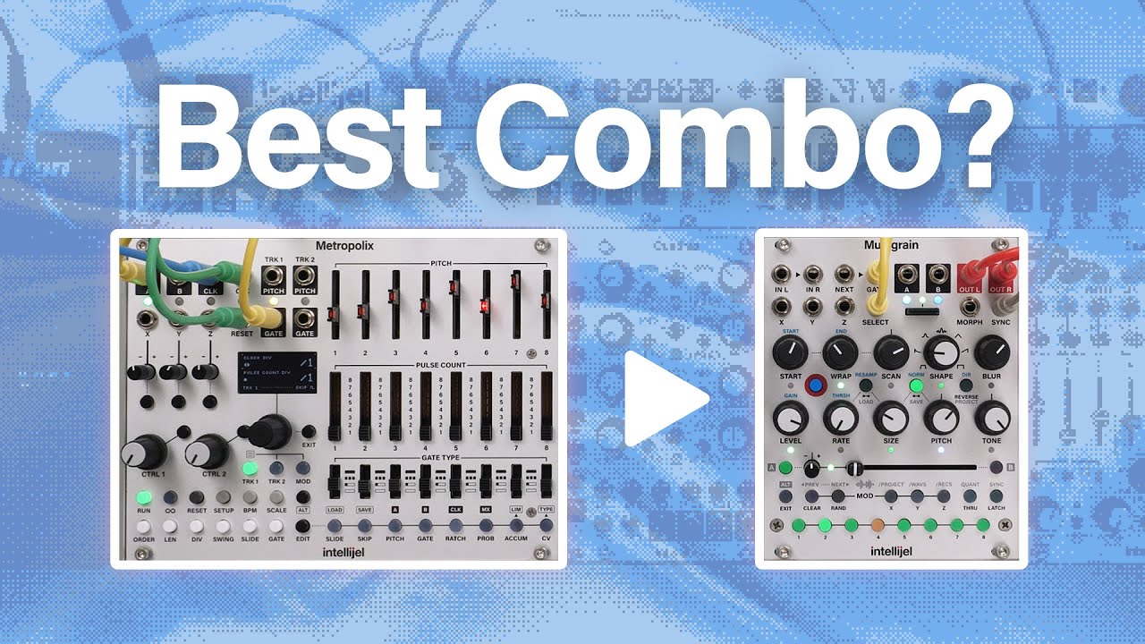 Intellijel Metropolis Eurorack Sequencer Demo - YouTube