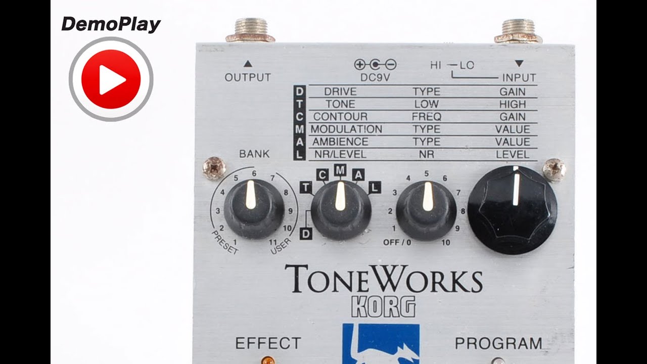KORG TONE WORKS 411fx - Just try out the effects pedal series