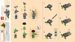 🍀 LEGO instructions 🍀 Ninjago 🍀 71849 🍀 Nya vs Mutation