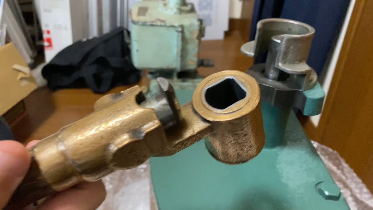 鉄道部品】ブレーキハンドルを分解してみた！珍品！鉄製のブレーキ