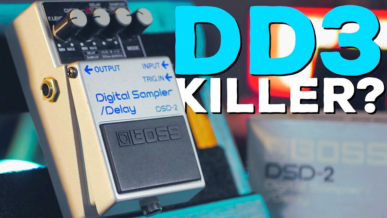 A HIDDEN GEM FROM BOSS! 1986 MIJ Boss Digital Sampler/Delay DSD-2