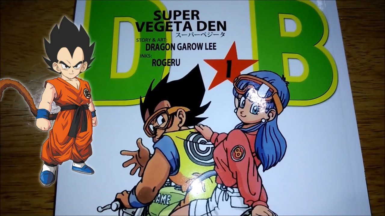 Dragonball: Super Vegeta Den Manga Volume Unboxing New - YouTube