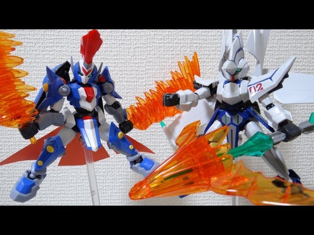 LBX Double Ray Wing Achilles D9 Odin Mk-2 Custom Effect DX2