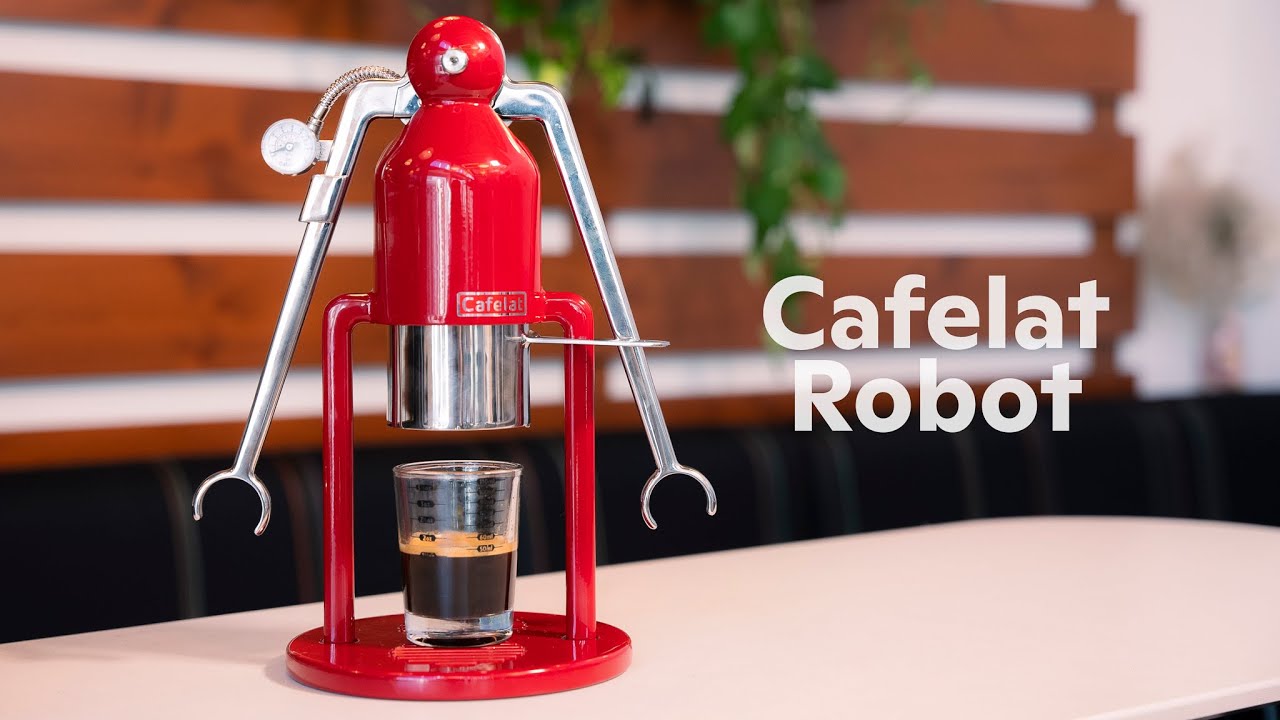 The Cafelat Robot Manual Espresso Maker and Everything You Need to