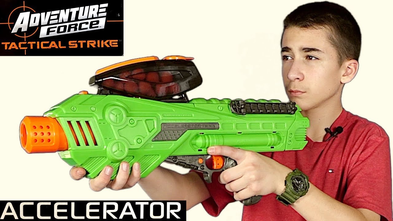 Adventure Force Tactical Strike Accelerator Gameplay and Unboxing