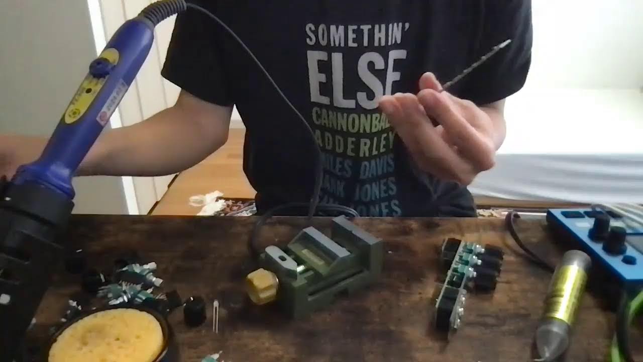 LIVE】HAGIWO MOD2をつくろう！ #eurorack #modularsynth #モジュラー