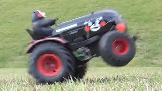 1/10 RCトラクター・くまモンバージョン（WR-02Gシャーシ） - YouTube