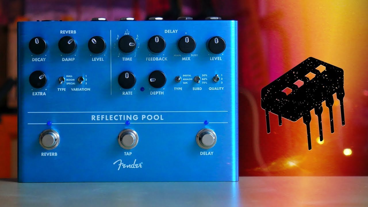 AMBIENCE MACHINE! Fender Reflecting Pool Delay & Reverb (Demo