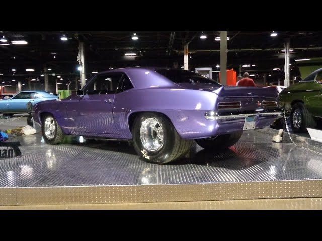 1969 Chevrolet Camaro aka Hitman in Purple & 1000 HP Engine Sound