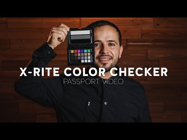 How to Use the X-Rite Color Checker Passport Video for Color