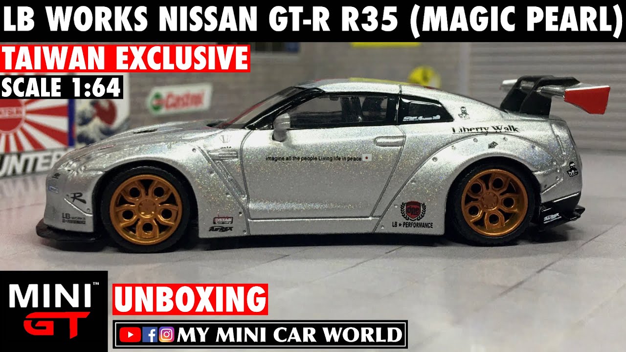 MY MINI CAR WORLD】UNBOXING MINI GT 1/64 TAIWAN EXCLUSIVE LB WORKS