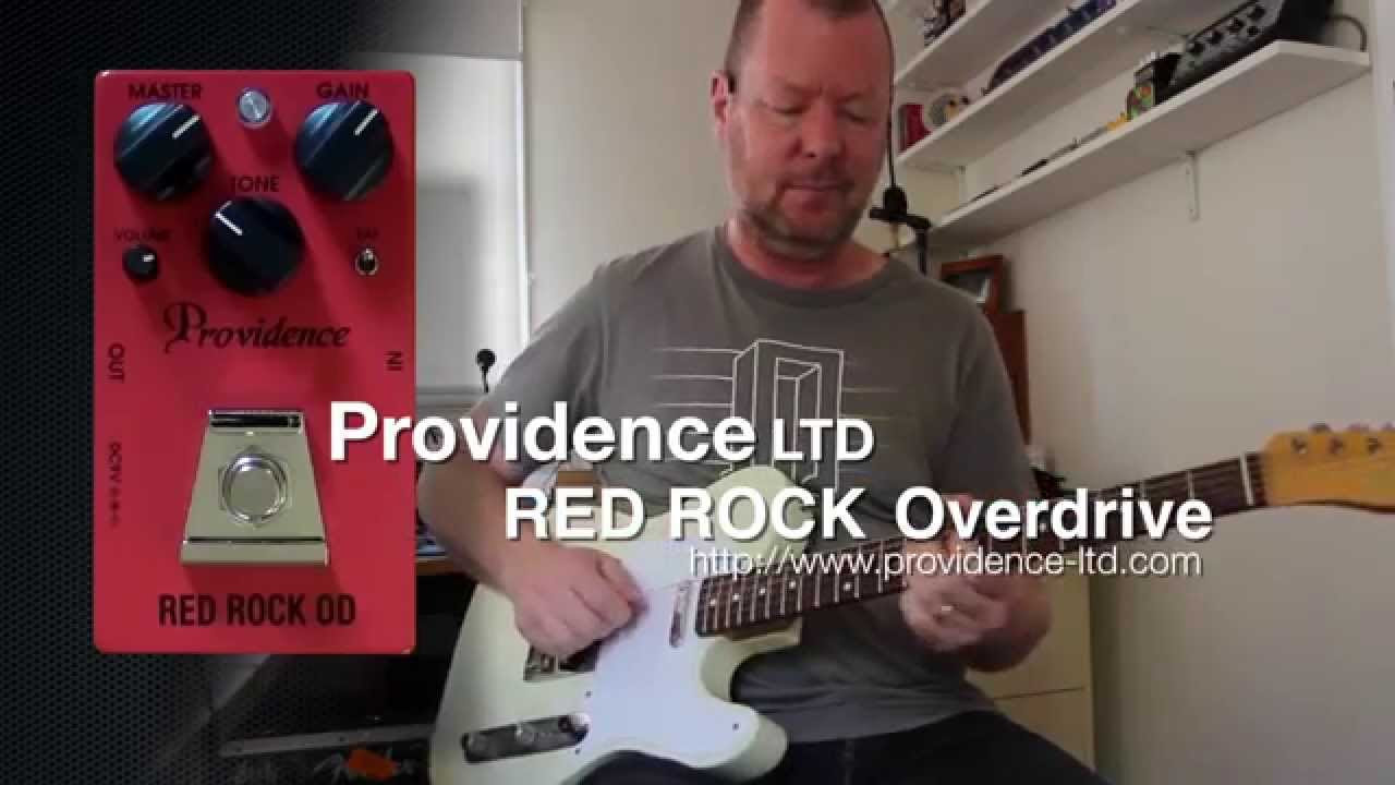 Review Demo - Providence Red Rock OD-1 Overdrive - YouTube
