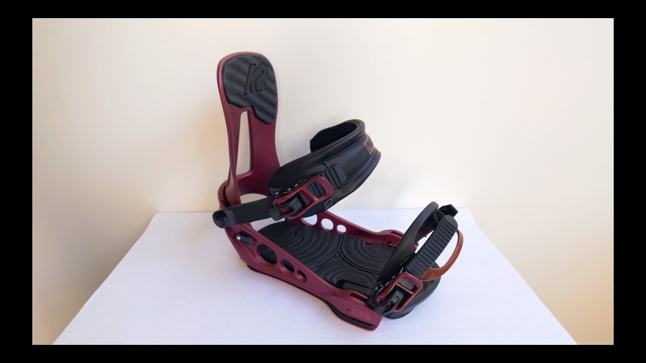K2 LIEN AT—2017 Snowboard Bindings - YouTube